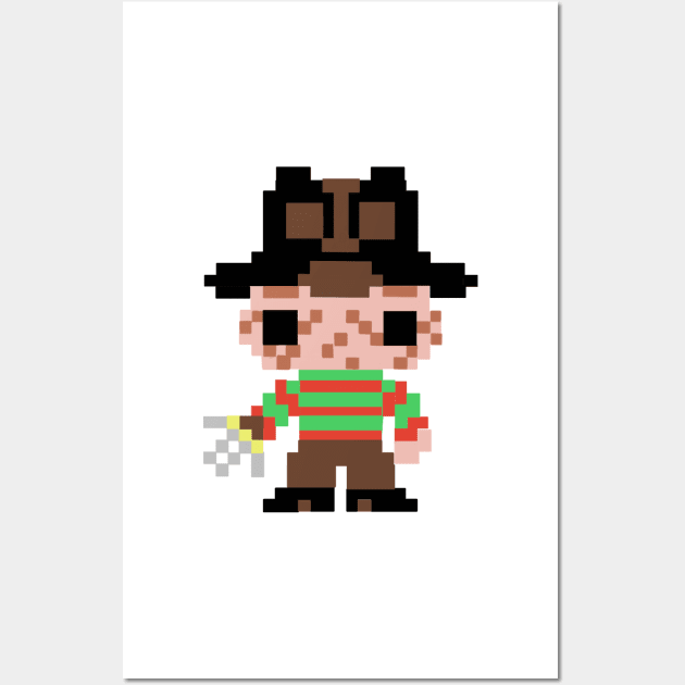 Freddy 8bit Wall Art by SnowJade